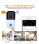 Видеокамера домофон видеоглазок беспроводная Wi Fi с приложением SMART DOORBELL №1611 - изображение 5
