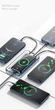 Зовнішній акумулятор Power Bank з бездротовою зарядкою 3 в 1 TOACH №1557 - зображення 8