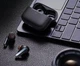 Наушники беспроводные вакуумные с микрофоном Baseus True Wireless Earphones Bowie M2 | BT5.2, 40/400mAh, 5h | Black (NGTW140001) - изображение 10