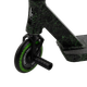 Самокат трюковый двухколесный с алюминиевыми пегами Best Scooter CRASH Черный с зеленым - изображение 3