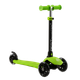 Трехколесный самокат со светящимися колесами и родительской ручкой Best Scooter Салатовый - изображение 3