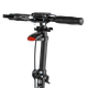 Самокат двухколесный с большими колесами и ручным амортизатором Best Scooter Черный с синим - изображение 3