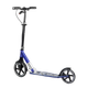 Самокат двоколісний з великими колесами і ручним гальмом Best Scooter Чорний з синім вид 1 - зображення 2