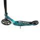 Самокат двухколесный с большими колесами и ручным тормозом Best Scooter Черный с голубым - изображение 6