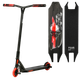 Самокат трюковый двухколесный с алюминиевыми пегами Best Scooter FEAR Черный с красным - изображение 1