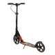 Самокат двухколесный с большими колесами и ручным тормозом Best Scooter Черный с красным - изображение 2