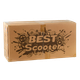 Трехколесный самокат со светящимися колесами и родительской ручкой 5 в 1 Best Scooter Черный с розовым - изображение 2
