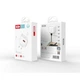 Сетевое зарядное устройство (адаптер) XO L59 1USB / QC3.0 / 3A / 18W + Lightning white - изображение 2