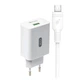 Сетевое зарядное устройство (адаптер) XO L36 1USB / QC3.0 / 3А + Micro white - изображение 1