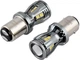 Лампа светодиодная Brevia PowerPro P21/5W 350Lm 14x2835SMD 12/24V CANbus 2 шт (10303X2) - изображение 3