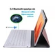 Кожаный чехол с Bluetooth клавиатурой eAmpang для Samsung Galaxy Tab A8 10.5" 2021-2022 (SM-X200 / SM-X205) розовый (004105) - изображение 4