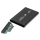 Кишеня для HDD 2.5" SATA USB 2.0 зовнішня чорний (DC4344) - зображення 3