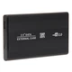 Кишеня для HDD 2.5" SATA USB 2.0 зовнішня чорний (DC4344) - зображення 5