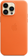 Etui Apple MagSafe Leather Case do Apple iPhone 14 Pro Max Orange (MPPR3) - obraz 2