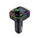 ФМ модулятор FM трансмиттер Earldom ET-M79 BT 3.1A DC12-24 RGB 7 цветов. TF- карт, U-диск, PD, Charger (80415) - изображение 2