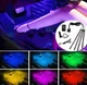Светодиодная лента RGB для салона, подсветка ног с пультом, RGB LED подсветка салона 60 SMD от прикуривателя Autoexpect (91175) - изображение 5