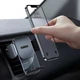 Держатель для мобильного автодержатель Baseus Easy Control Clamp Air Outlet Version черный (SUYK000101) - изображение 2
