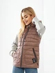 Куртка sport style ветровка с трикотажными рукавами от Khan kh1011, кофе 52 - изображение 2