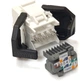 Модуль Corning RJ45 UTP кат. 5e самозажимной KeyStone Белый (FQ100020723) - изображение 2