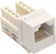 Модуль KeyStone RJ45 UTP кат. 6 Slim Белый EPNew (6KTVM-U0WH) - изображение 1