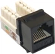 Модуль KeyStone RJ45 UTP кат. 6 Slim Черный EPNew (6KTVM-U0BK) - изображение 1