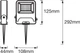 Прожектор LEDVANCE ENDURA Garden Flood Spike 10W 3000K IP65 (4058075206847) - зображення 8