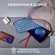 Клавіатура Logitech K380 для MAC Multi-Device Bluetooth UA Blueberry (920-011180 59322) - зображення 5