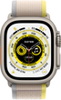 Smartwatch Apple Watch Ultra GPS + Cellular 49mm Titanium Case with Yellow/Beige Trail Loop - S/M (MNHK3) - obraz 3