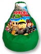 Кресло груша зеленый мешок Roblox (120х75) Роблокс - изображение 3
