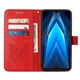 Чехол-книжка с рисунком UniCase Butterfly Pattern для Tecno Pova Neo 2 (LG6n) - Red - изображение 2