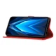 Чехол-книжка с рисунком UniCase Butterfly Pattern для Tecno Pova Neo 2 (LG6n) - Red - изображение 3