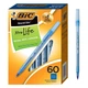 Набір кулькових ручок 60 шт BIC Round Stic Xtra Life Сині масляні (GSM609-BE) (B001Q4HUNO) - изображение 1