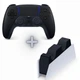 Комплект Геймпад Беспроводной Контроллер Sony PlayStation (PS5) DualSense Midnight Black + Зарядная станция Держатель для Геймпада Sony DualSense Charging Station - изображение 2