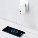 Зарядний Пристрій Baseus GaN2 Pro Quick Charger 2USB / 2Type-C / QC 4.0 + PD 3.0 100W / 5A + Кабель Type-C to Typc-C 100W / 5A / 1M (CCGAN2P-L02) White - зображення 6