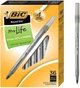 Набір кулькових ручок 36 шт BIC Round Stic Xtra Life (GSM36WM-Blk) (B00347A8NK) - изображение 1