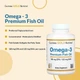 Жирні кислоти California Gold Nutrition Omega-3 Premium Fish Oil DHA 100 капсул - зображення 5