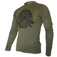 Лонгслів KRAMATAN Ukrainian Tactical Beard Club Олива L - зображення 1