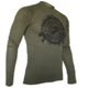 Лонгслів KRAMATAN Ukrainian Tactical Beard Club Олива L - зображення 2