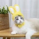 Шапка с ушками Bunny Size S\M Yellow - изображение 1