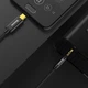 ‚Аудіо кабель Baseus 3,5 mm male to Type-C male Digital Audio Cable CAM01-01 1.2m black - зображення 4