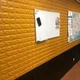 Декоративная 3D панель самоклейка под кирпич Золотий 700х770х7мм (011-7) - изображение 4