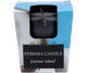 Черная свечка в стопке TM FEROMA CANDLE. Запах Coconut Island - изображение 1