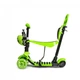 Самокат Scooter Божья коровка 5в1 с подсветкой колес салатовый (2016887948) - изображение 2