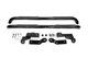 Боковые трубы для длинной базы L 169,5 (2 шт, черные) для Toyota Rav 4 2006-2013 гг - изображение 1