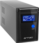 UPS Armac Office Line-Interactive 650VA LCD PL metalowy (O/650E/PSW) - obraz 1