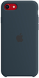 Etui Apple Silicone Case do Apple iPhone SE Abyss Blue (MN6F3) - obraz 3