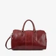 Сумка кожаная саквояж большая InBag Travel bag m01289 Темно-красный - изображение 1