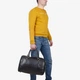 Сумка шкіряна саквояж велика InBag Travel bag m01289_S Чорний - зображення 2