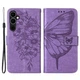 Чехол UniCase Butterfly Pattern для Tecno Pova Neo 2 (LG6n) - Light Purple - изображение 1