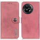Чехол-книжка с застежкой KHAZNEH Wallet Cover для OnePlus 11R / Ace 2 - Pink - изображение 1